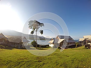 Landscape of accommodations in Laos