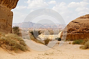 Landscape in Al Ula, KSA photo