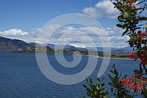 Landscape along the Carretera Austral in Chile