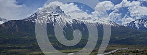 Landscape along the Carretera Austral in Patagonia, Chile