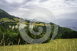 Landscape along the road to Monte Baldo