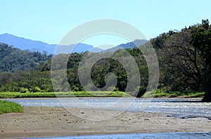 Landscape along the Tarcoles River