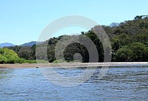 Landscape along the Tarcoles River