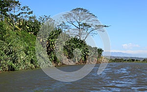 Landscape along the Tarcoles River