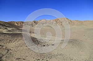 Landscape in the Altai Gobi Mountains area, Bayankhongor province, Mongolia