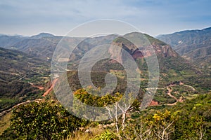 Landscape of the Amboro National Park in Bolivia photo