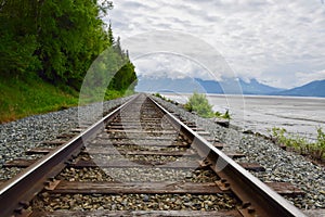 Landscape in Anchorage, Alaska, United States