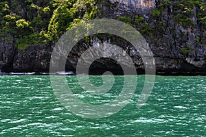 Landscape Andaman Sea, Trang Top Tourist Attractions in Thailand,Beautiful destinations in Asia, summer holidays, outdoor vacatio