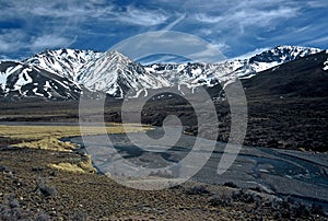 Landscape in the Andes,Mendoza,Argentina