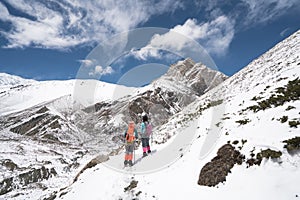 Landscape in Annapurna circuit