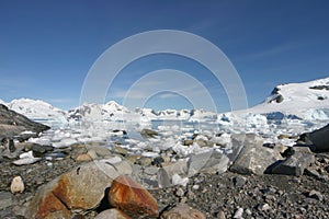 Landscape in Antarctica