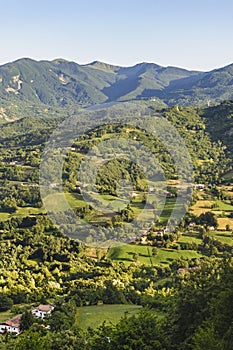 Landscape in the Appennino