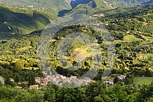 Landscape in the Appennino