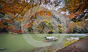 Landscape of Arashiyama in Kyoto, Japan