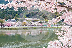 Landscape of arashiyama in kyoto photo