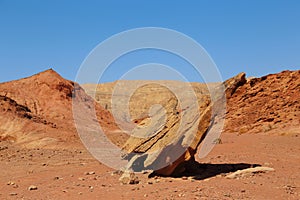 Landscape of the Arava Desert