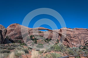 Landscape Arch in Arches National Park, Utah