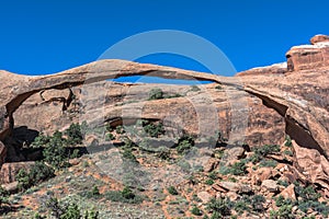 Landscape Arch in Arches National Park, Utah