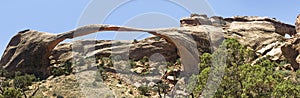 Landscape Arch Panorama, Arches NP, Utah photo