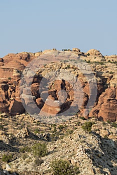 Landscape on arches national park photo