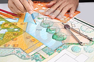 Landscape Architect Design hotel resort plan