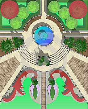 Landscape Architect Drawing