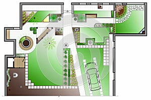 Landscape Architect Drawing