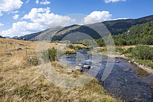 Landscape of area of Tiha Rila, Rila mountain, Bulgaria