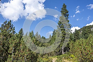 Landscape of area of Tiha Rila, Rila mountain, Bulgaria