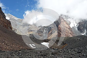 Landscape in Argentinian Andes