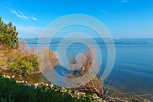 Landscape around Galilee Sea - Kinneret Lake