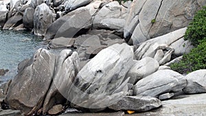 Landscape around Khao Takiap beach , Rayong , THAILAND