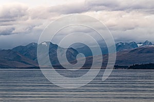 Landscape around Lake Tekapo, New Zealand
