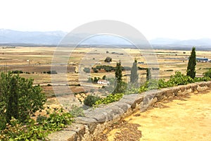 Picturesque landscape in Castilla La Mancha,Spain photo