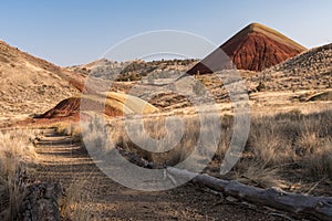 Landscape around Red Hill Trail in Painted Hills