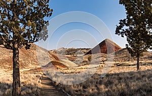 Landscape around Red Hill Trail in Painted Hills