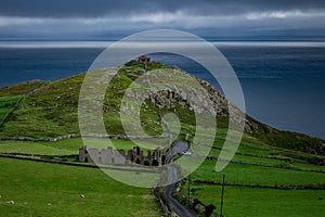 Landscape around Torr head, Northern Ireland