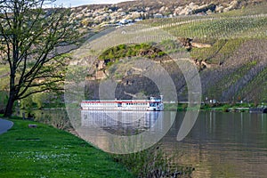 Landscape around the valley of the river Moselle, Germany