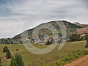 Landscape around Victor, Colorado