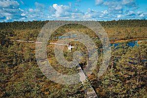 The Landscape around Viru bog, Lahemaa National Park, Estonia