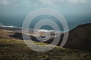 Arrieta landscape in Lanzarote photo