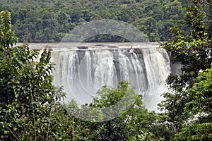 Landscape at Athirapally waterfall kerala