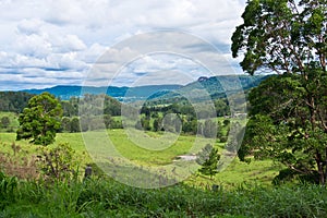 Landscape in Australian hinterland