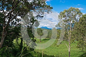 Landscape in Australian hinterland