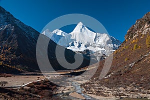 Landscape autumn photo