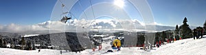 Landscape in avoriaz photo