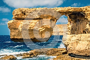 Landscape at Azure Window, Malta