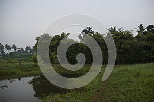 Landscape background in Thailand