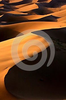 Landscape of Badanjilin desert