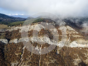 Landscape of Balkan Mountains and Vratsata pass, Bulgaria